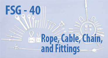 Rope, Cable, Chain, and Fittings